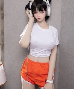 Yui - Muñeca sexual con cabeza de TPE y silicona asiática realista