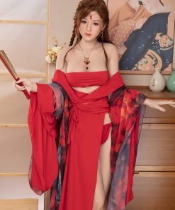 Keko - Muñeca sexual con cabeza de silicona de una linda chica asiática de 160 cm y material TPE