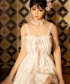 Maimi - Muñeca de amor que representa a una hermosa chica asiática de 150 cm de altura, con cuerpo de TPE y cabeza de silicona